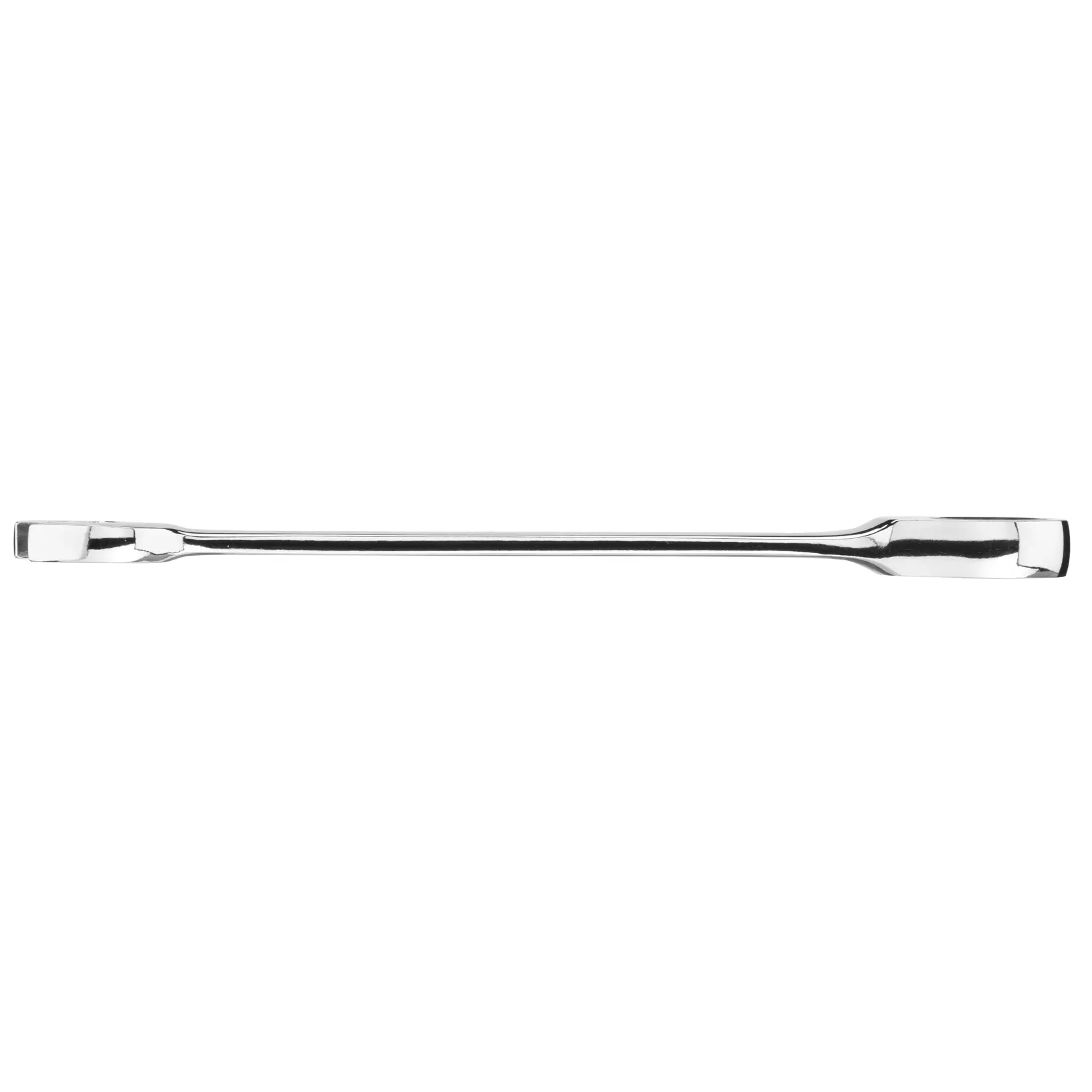 STANLEY STMT89913-0 Brechstange mit Chrom-Finish, Handwerkzeug, Seitenansicht auf weißem Hintergrund.