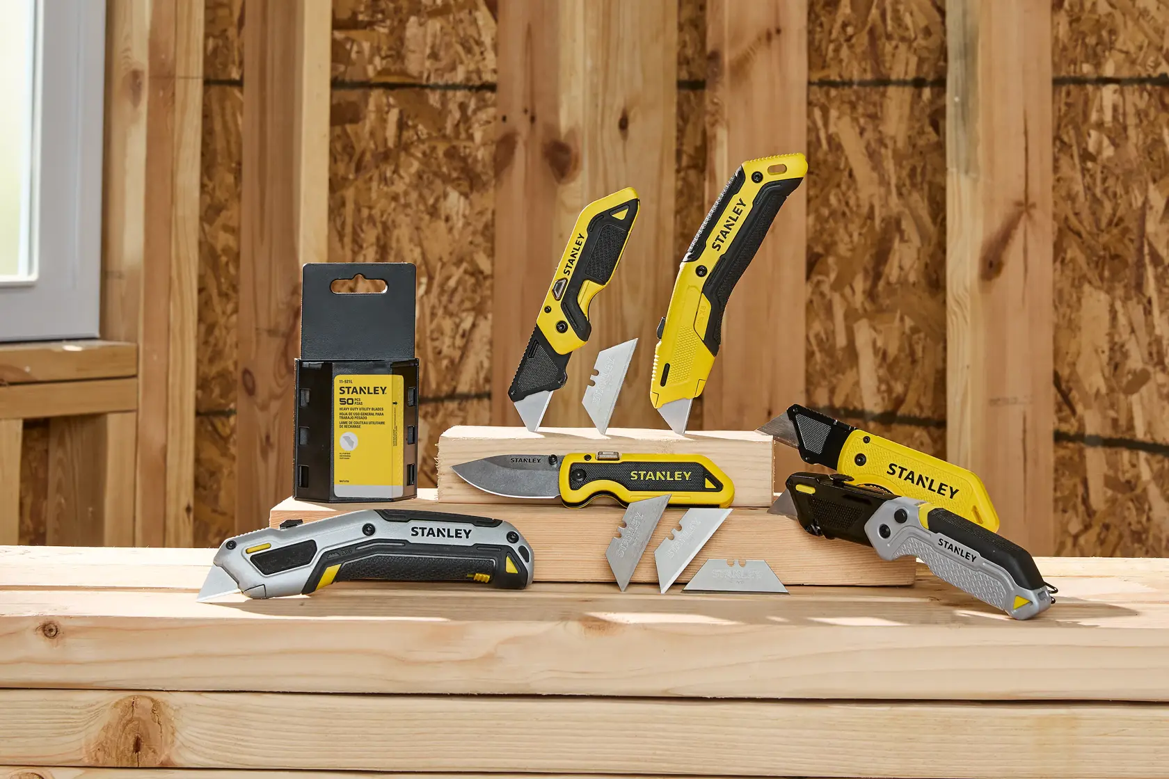STANLEY Messer und Klingen, SKUs STHT10524, STHT10520-0, STHT10521-0, STHT10521, FMHT10722-0, FMHT10722, STHT10721